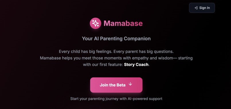 Mamabase - AI Parenting Companion – screenshot 1
