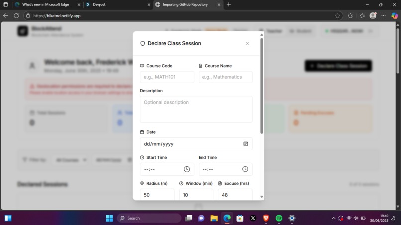 BlockAttend – screenshot 4