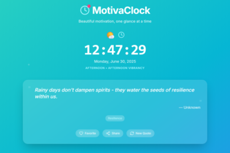 MotivaClock