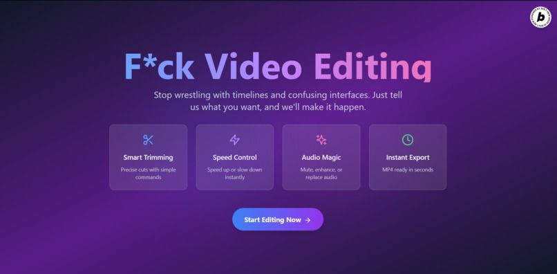 F*ck Video Editing – screenshot 1