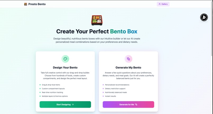 PrestoBento! – screenshot 1