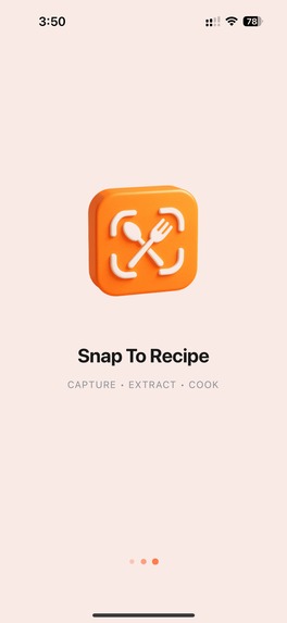 Snap To Recipe – screenshot 1