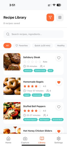 Snap To Recipe – screenshot 5