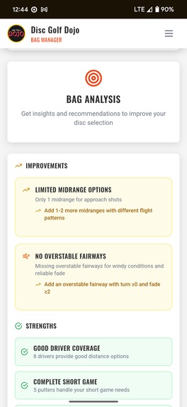 Bag Manager By Disc Golf Dojo – screenshot 10