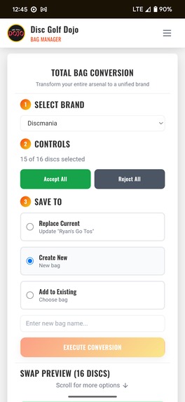 Bag Manager By Disc Golf Dojo – screenshot 8