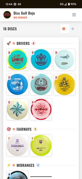 Bag Manager By Disc Golf Dojo – screenshot 6