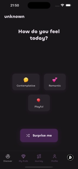 unknown ⋅ Music Discovery Reimagined – screenshot 4