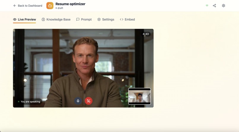 Video Chat – screenshot 1