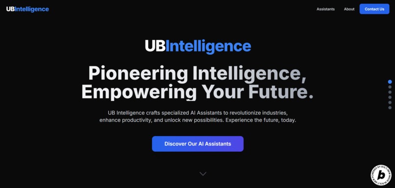 UB Intelligence – screenshot 1