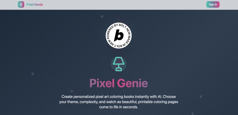 Magic Coloring Book Generator – screenshot 1