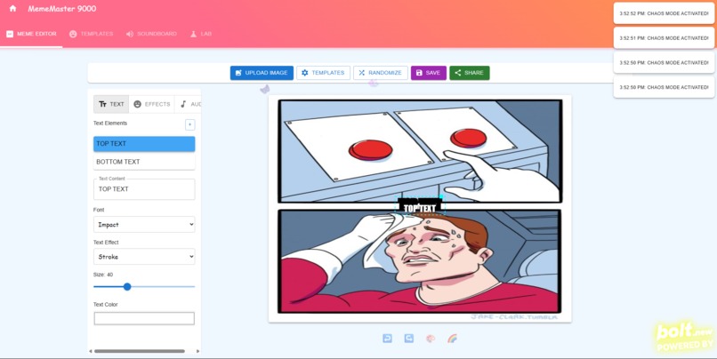 Ultimate Meme Chaos Machine – screenshot 4