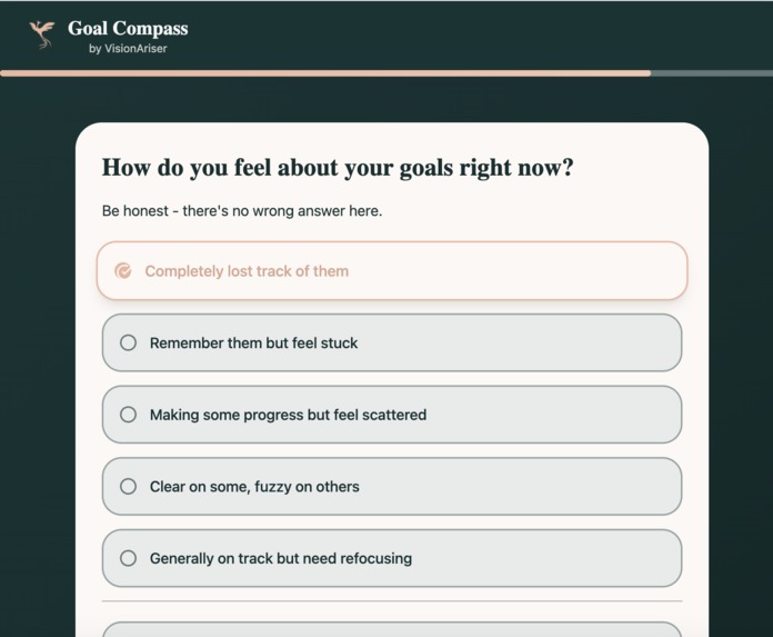 Goals Compass – screenshot 5