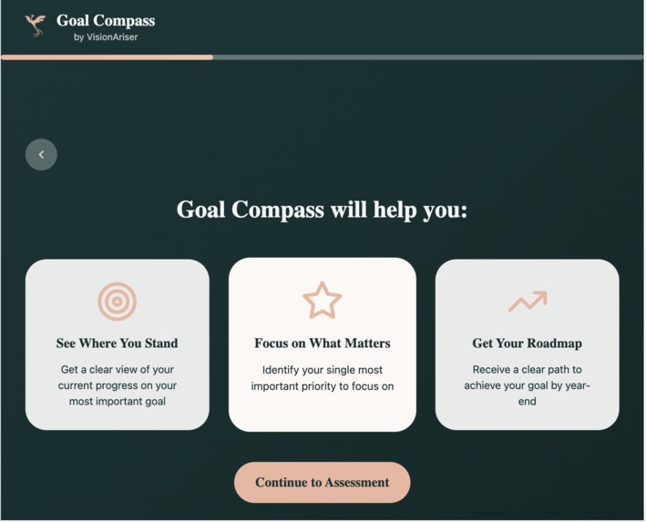 Goals Compass – screenshot 2