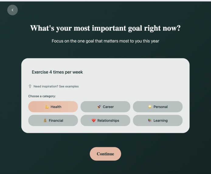 Goals Compass – screenshot 3