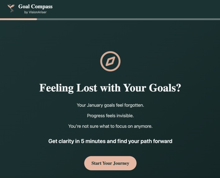 Goals Compass – screenshot 1