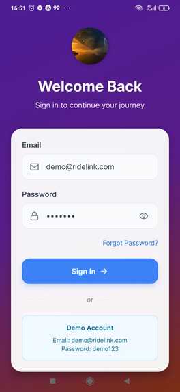 RideLink [Echo Collective] – screenshot 1