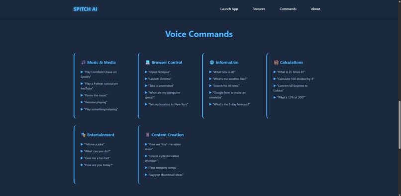 Spitch – screenshot 2