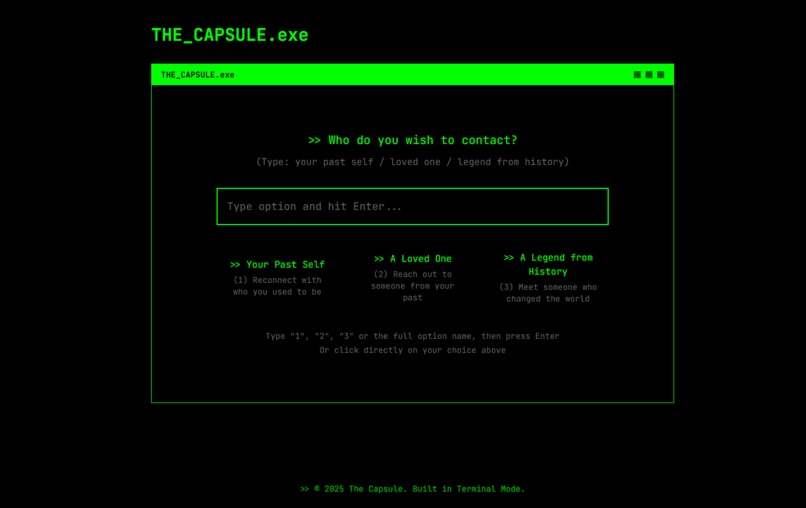 The Capsule – screenshot 1