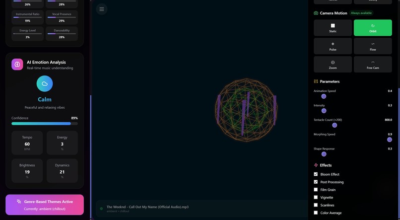 AI Audio Visualizer – screenshot 4