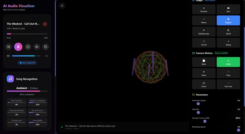 AI Audio Visualizer – screenshot 5