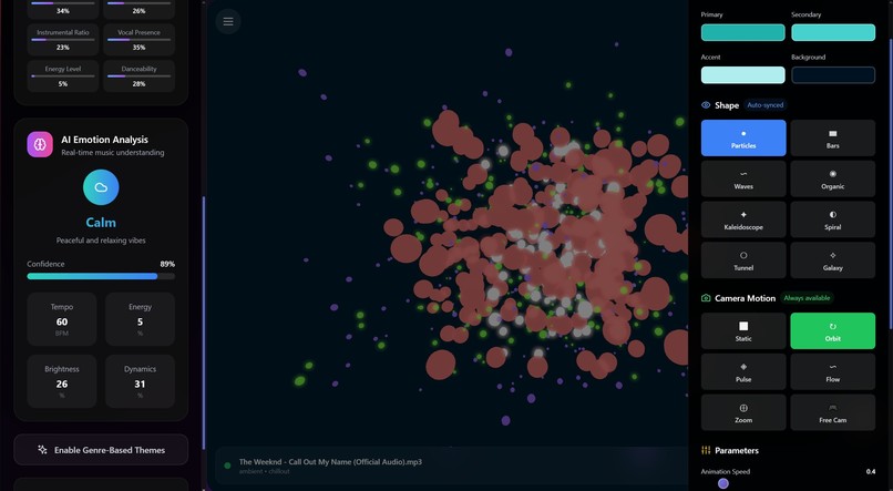 AI Audio Visualizer – screenshot 6