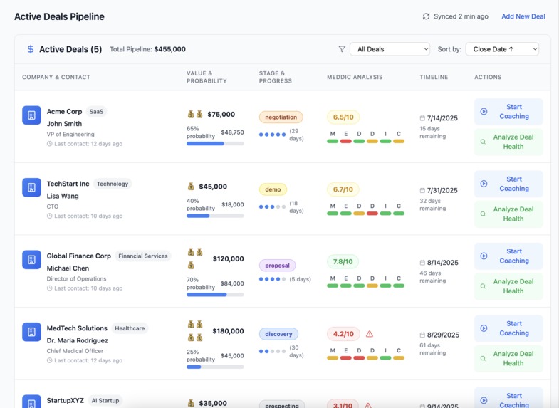 DealCoach AI – screenshot 4
