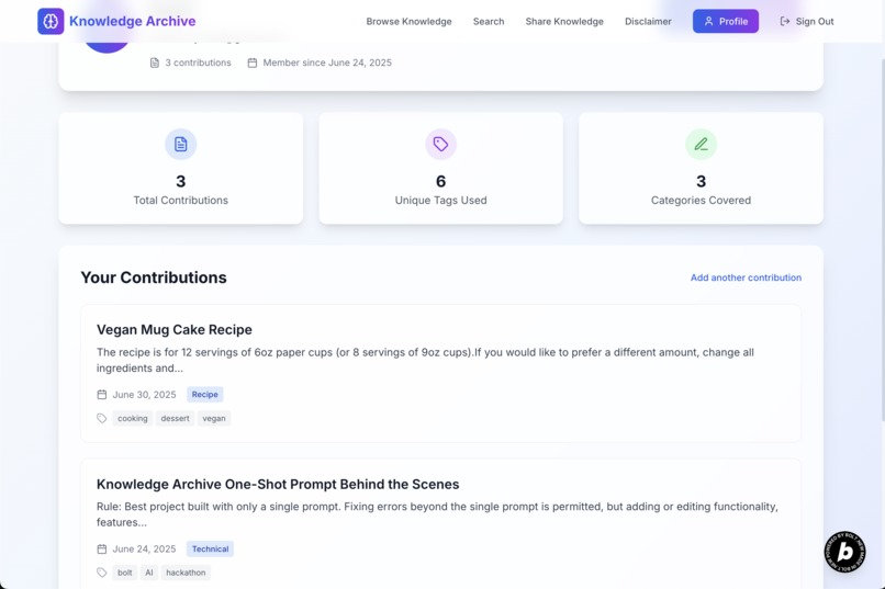 Human Knowledge Archive – screenshot 8