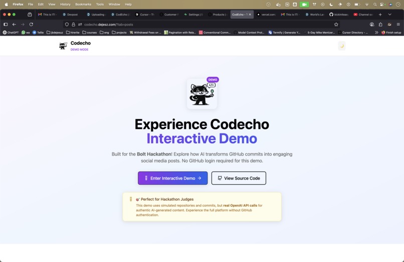 CodEcho – screenshot 1