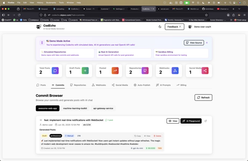CodEcho – screenshot 4