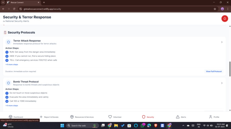 Global Rescue connect- Worldwide Emergency Response Platform – screenshot 18
