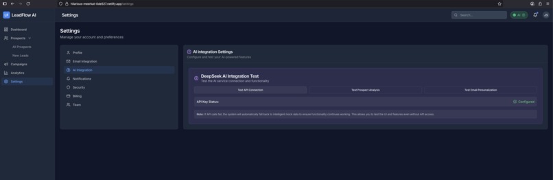 LeadFlow AI – screenshot 5