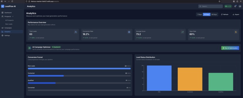 LeadFlow AI – screenshot 7