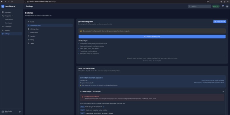LeadFlow AI – screenshot 12