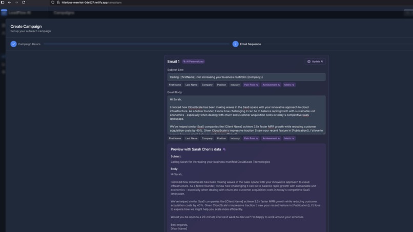 LeadFlow AI – screenshot 16