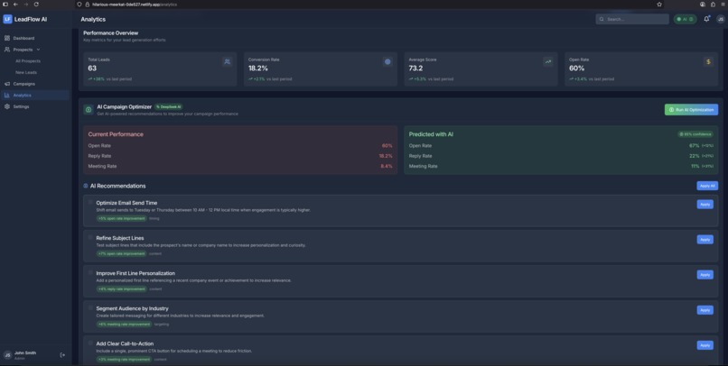LeadFlow AI – screenshot 18