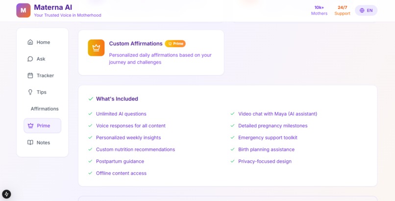 MATERNA AI – screenshot 18