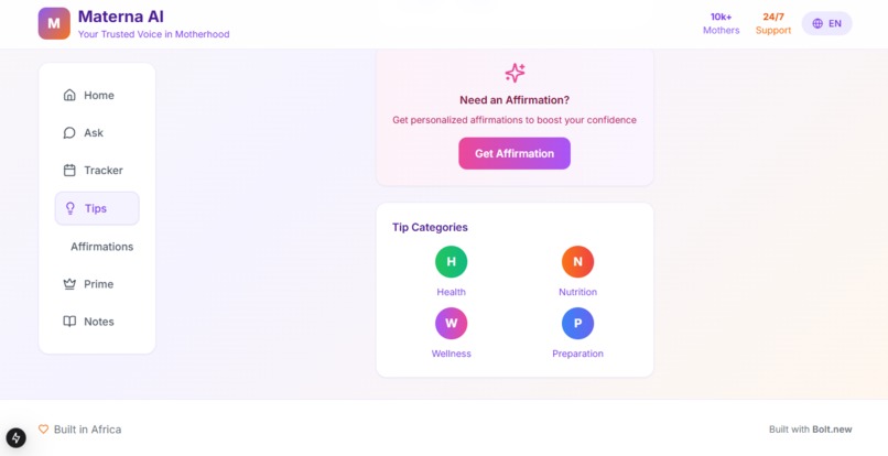 MATERNA AI – screenshot 6