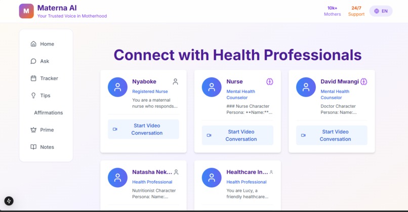 MATERNA AI – screenshot 10