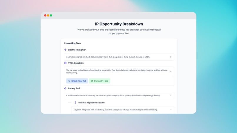 Foresea - AI IP Co-Pilot – screenshot 1