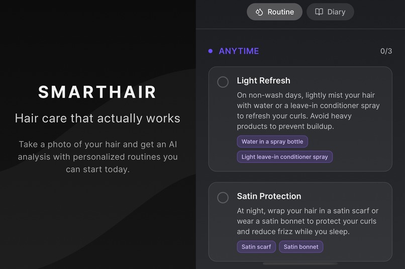 SmartHair – screenshot 2
