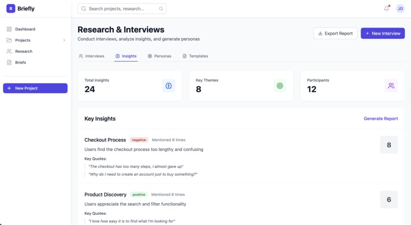 BrieflyUX – screenshot 12