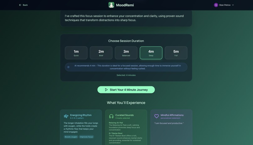 MoodRemi – screenshot 2