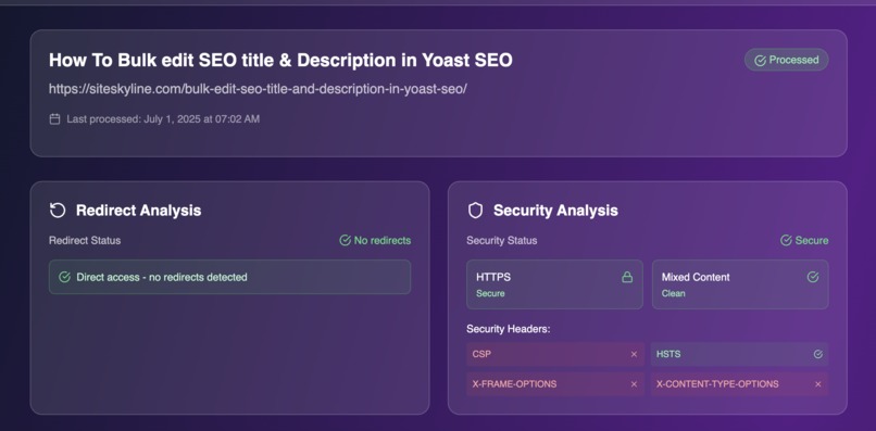 SkySEOManager – screenshot 3