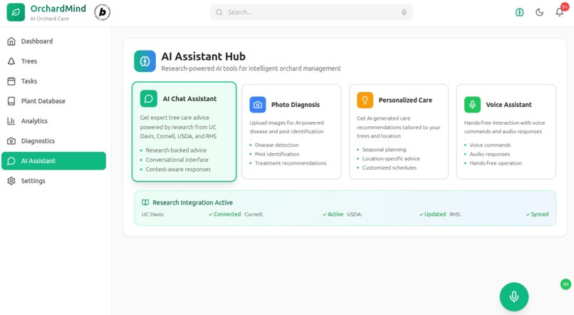 OrchardMind - AI-Powered Fruit Tree Care Platform – screenshot 3