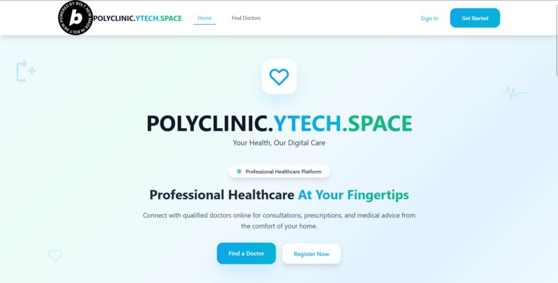 Online Policlinic – screenshot 1