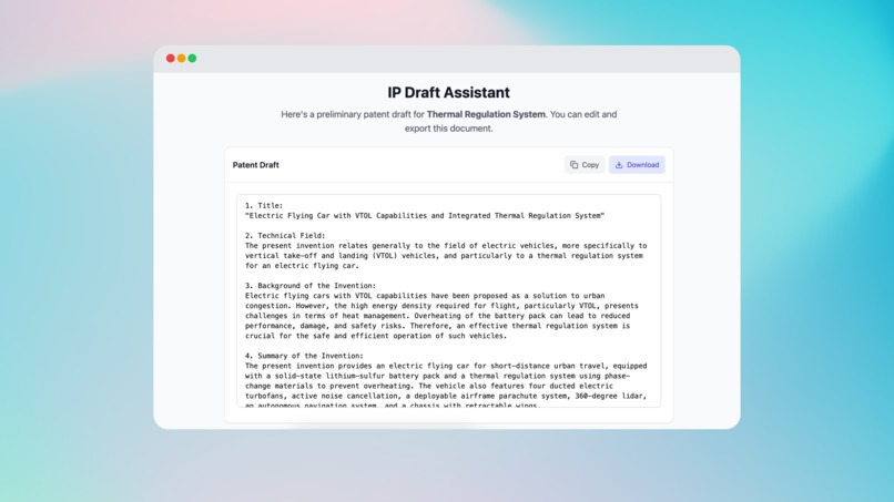 Foresea - AI IP Co-Pilot – screenshot 4