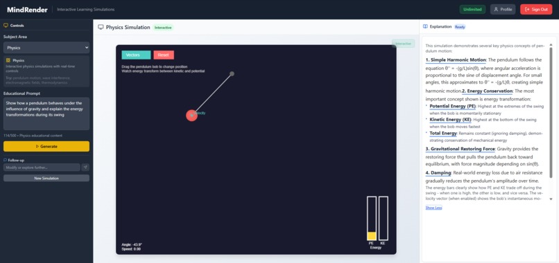 MindRender – screenshot 1