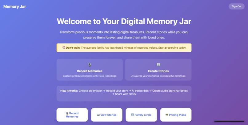 My Memory Jar – screenshot 1
