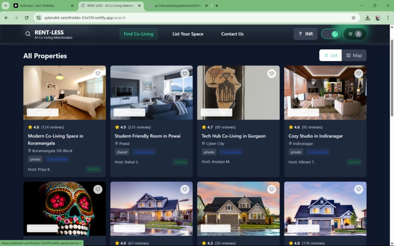 RENT LESS – screenshot 1