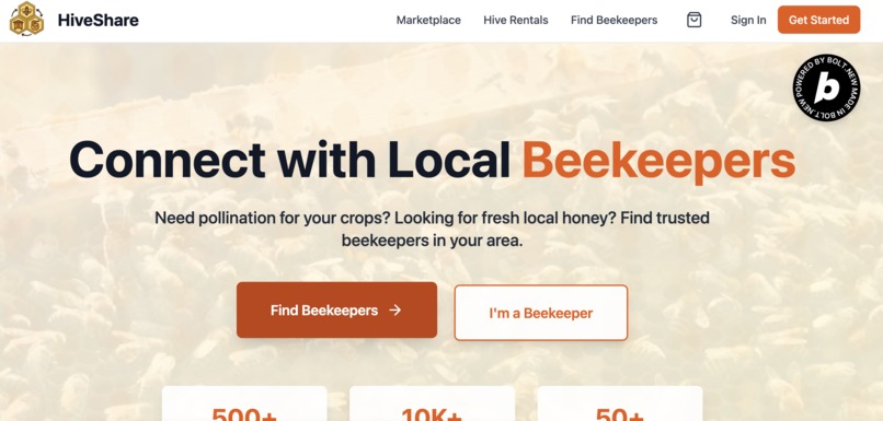 HiveShare – screenshot 1